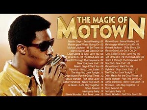 The Best Of Motown Songs 60s 70s -- The Four Tops, Marvin Gaye, Stevie Wonder, Al Green