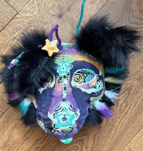 Alien Dog Therian Mask Animal Mask Fursuit | - Etsy UK