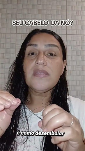 Como tirar nó do cabelo
