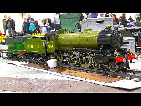 AMAZING LIVE STEAM MODEL LOCOMOTIVES & TRACTORS, RC TRAINS, MODEL RAILWAY, RAILROAD