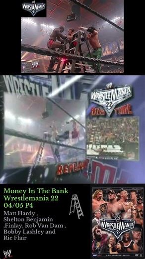 WWE Money In The Bank Wrestlemania 22 Highlights Part 4