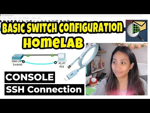 Basic Switch Configuration Homelab | Console and SSH Connection | Explaining all commands (Ep 2)