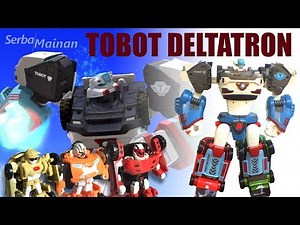 Toy Tobot Deltatron Robot Toy Review | Young Toys | 2018 | Indonesia