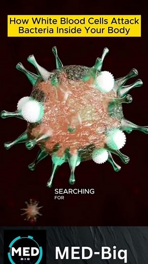 How White Blood Cells Attack Bacteria Inside Your Body (Real Microscopic Footage)"