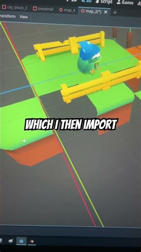 how to create 3D levels in Godot #indiedev #godot #devlog