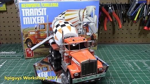 AMT1215 Transit Mixer Assembled and Painted!