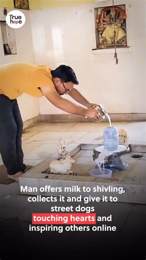 True Hope Foundation | A simple act of worship by a young man has quietly won hearts across the internet. Without noise or display, his calm devotion reflects... | Instagram