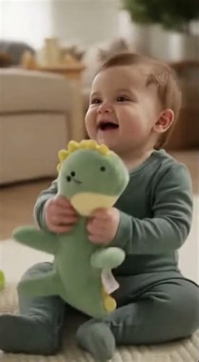 Husky Brings Toy to Baby – Adorable Puppy & Baby Friendship Moments!