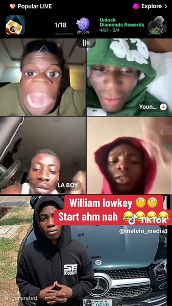 Williams change if you wan see helper 😊🙌