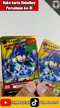 Malah Gacor Duplikat 😭. Buka kartu Boboiboy Choki choki #boboiboy #chokichoki