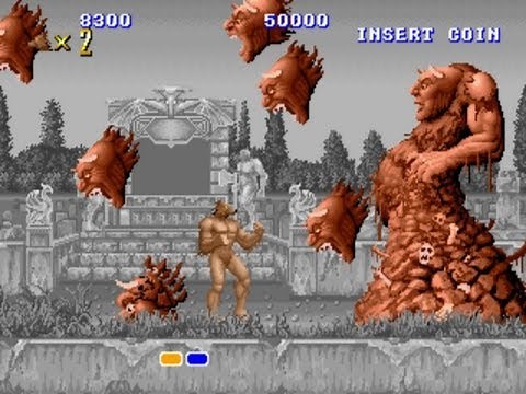 Altered Beast Arcade Gameplay Playthrough Longplay