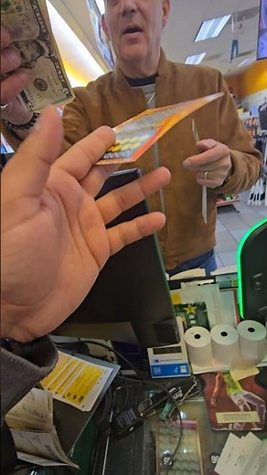 winning of Lottery Scratch-Off