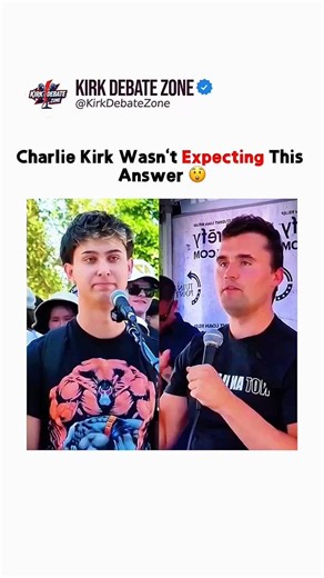 Liberal Student AGREES With Charlie Kirk On Campus! #charliekirk #turningpointusa #usa #debate