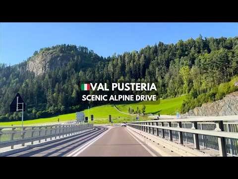 🇮🇹Val Pusteria | Scenic Alpine Drive | 4K HDR | Südtirol