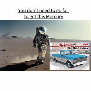 The new Moebius 1968 Mercury M100 Pickup is now shipping. See it at www.shorelinehobby.com #moebiusmodels #truckmodels #plasticmodel | Shore Line Hobby Shop