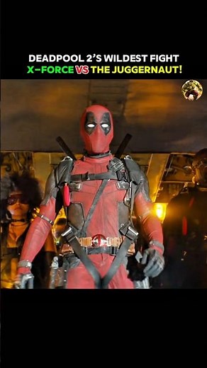 Deadpool 2’s Wildest Fight: X-Force vs the Juggernaut! #deadpool #movie #trendingshorts