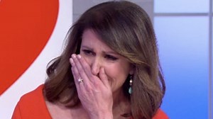‘Sorry, I thought I could do this’: Sunrise host Natalie Barr breaks down