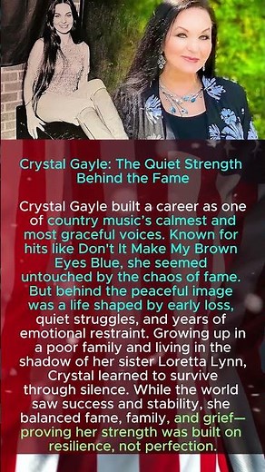 Crystal Gayle: The Quiet Strength Behind the Fame
