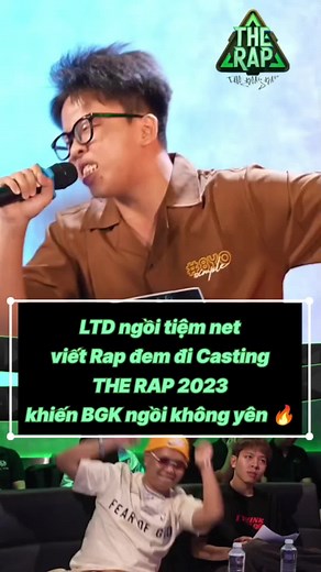 LTD ngồi tiệm net viết Rap đem đi Casting THE RAP 2023 khiến BGK ngồi không yên #therap #therapcasting #therap2023