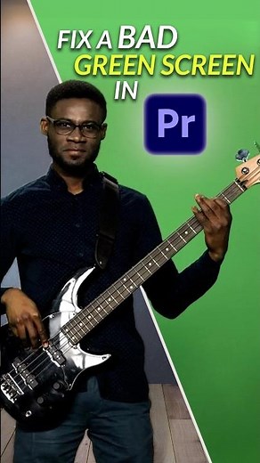 How to Remove Bad Green Screen in Premiere Pro | Premiere Pro Tutorial (For Beginners)