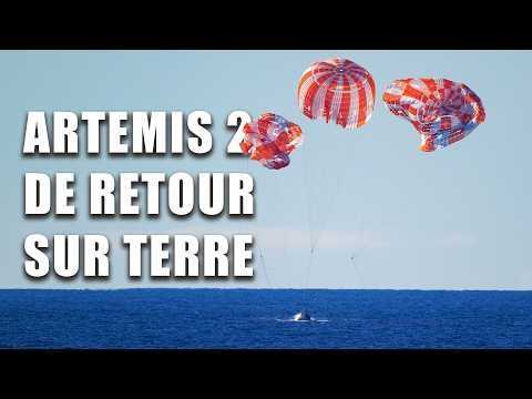 ARTEMIS 2, un retour sur TERRE incroyable et les images MAGNIFIQUES du SURVOL LUNAIRE !