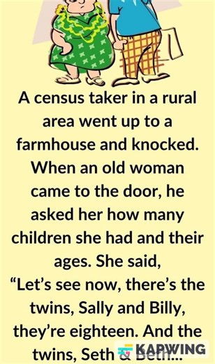 30K views · 78 reactions | A Census Taker In A Rural Area...Brilliant continuation in the first comment  | Daily Funny Vibes | Facebook