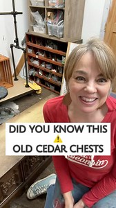 Always check old cedar chests for outdated locks, or remove the mechanism altogether so nothing can get trapped inside. Safe rather than sorry. Just paint it.” | Rustic Rehabs