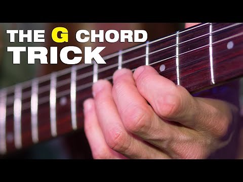 Easy G Chord Trick Shows How GOOD You Can PLAY Guitar!