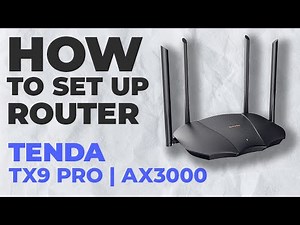 ✅ How to Setup Tenda TX9 Pro | How to Set Up Tenda AX3000 TX9 Pro WiFi Router