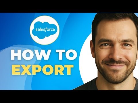 How To Export Data From Salesforce To Excel