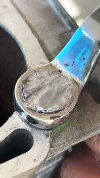 Old school technique mechanic removal broken bolt 👨‍🔧🇺🇸 #engineworks #usaviralvideoshort