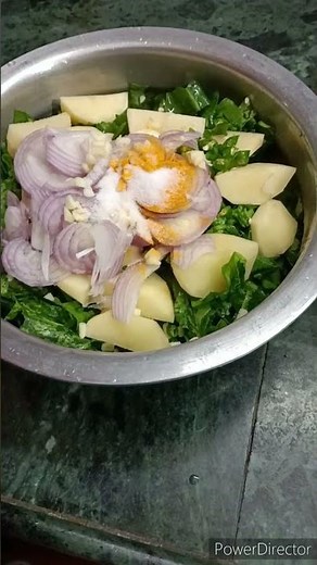 Aloo Palak recipe | Very easy and quick recipe | #aloopalaksabji