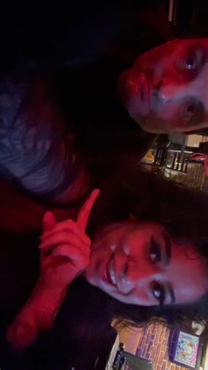 Shots with the Goddess Of Wolves at Dante’s, in PDX!