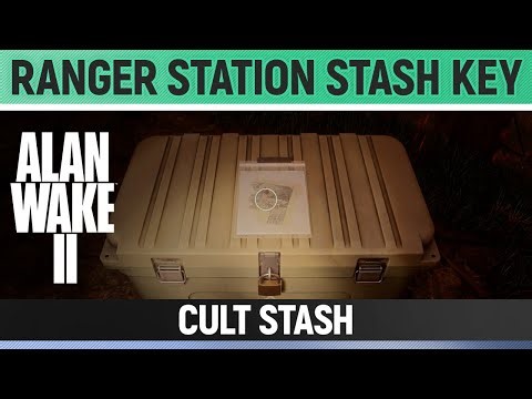 Alan Wake 2 - Cult Stash - Ranger Station Stash Key