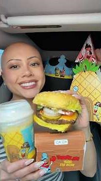 BURGER KING NEW SPONGEBOB MEAL🍍🍔