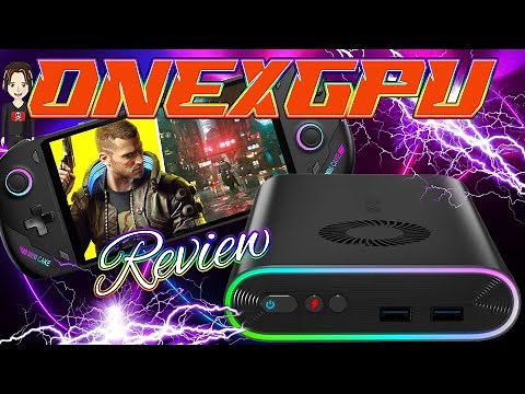 ONEXGPU eGPU external graphics cards + FPS with the world's 1st eGPU with storage 🚀RX 7600M XT