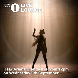 375K views · 1.9K reactions | Ariana Grande makes her Live Lounge debut on Wednesday 5th September! Make sure you're listening from 12pm ✨ | BBC Radio 1 | Facebook