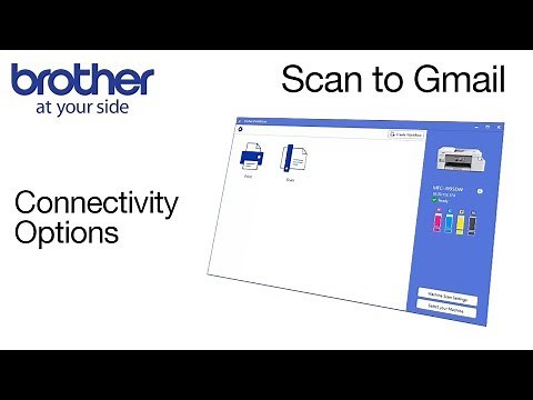 Scan to Gmail from Brother iPrint&Scan