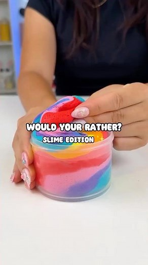 Would You Rather SLIME Edition 🫠