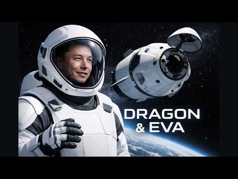 Crew Dragon и EVA-скафандр SpaceX | Crew-12, двигатели Draco и первый коммерческий выход в космос
