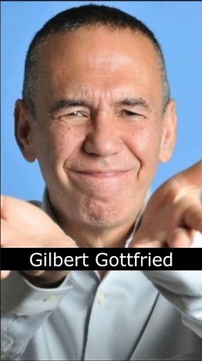 The Life and Death of Gilbert Gottfried #gilbertgottfried #comedian #funny #actor #talented #legend