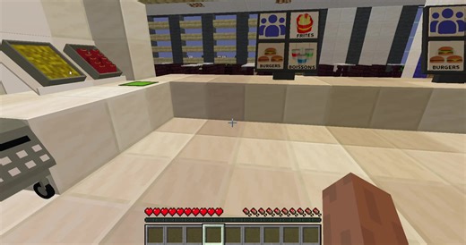 #minecraft #blockbench #creation #mod #mcreator #gaming #fastfood #mcdonald #job #rp #hamburger #frite