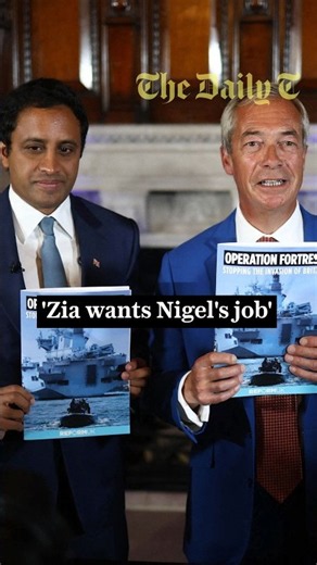 'Zia want's Nigel's job'