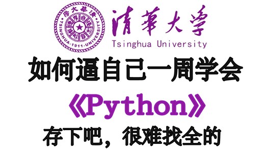 【整整600集】整个B站最易学最强的Python零基础教程，2026最新版，带你7天搞定Python，0基础小白看这套Python教程就够了，存下吧！