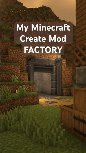 My Minecraft Create Mod Factory #minecraft #createmod #minecraftcreate #factory #minecraftbuilds