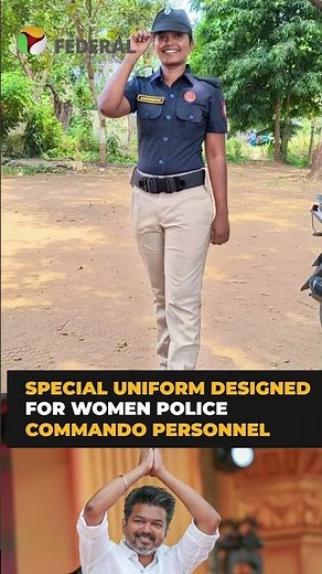 New ‘Singappen’ uniform introduced for women commandos | CM Vijay | #shorts