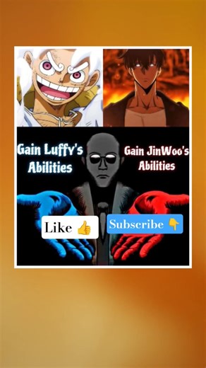 Luffy vs Jinwoo 🔥😎#viral #anime #luffy #jinwoo