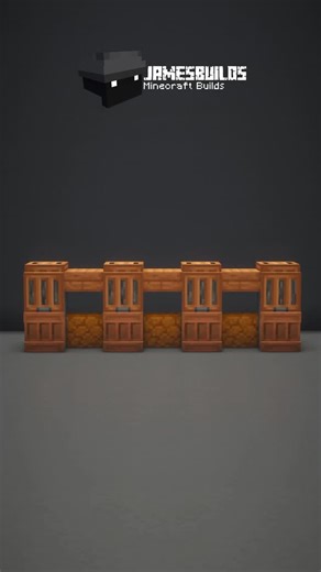 James | Minecraft Builds on Instagram: "Acacia Wall - Minecraft Tutorial . #minecraft #minecrafttutorial #minecraftbuildings #minecraftbuilds #minecraftbuild"