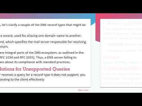 How to Handle Unsupported DNS Query Types: Solutions for Your Local DNS Server