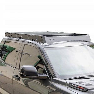Tundra Roof Rack; Black (22-26 Tundra CrewMax) - Free Shipping